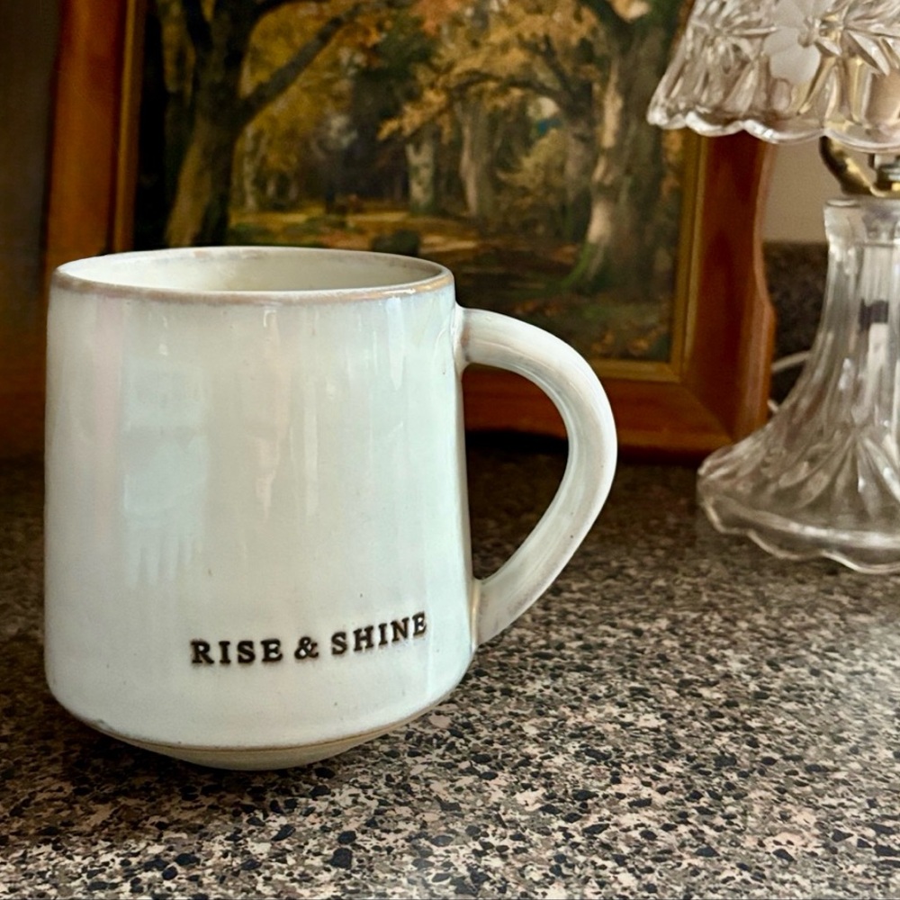 Hearth & Hand Stoneware Mug Rise & Shine